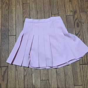 Women’s pleated mini skirt